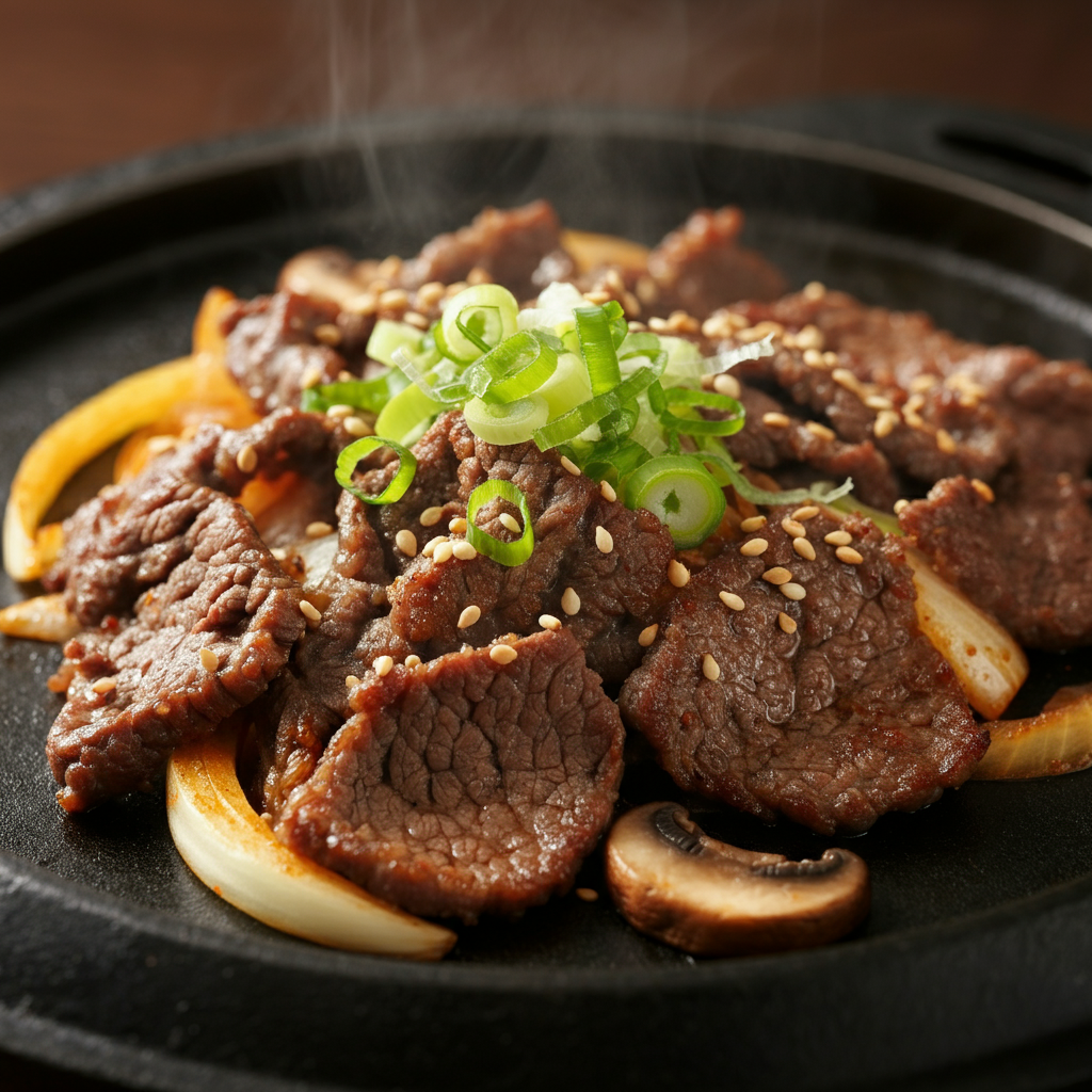 🥩 Bulgogi (Korean Marinated Grilled Beef)