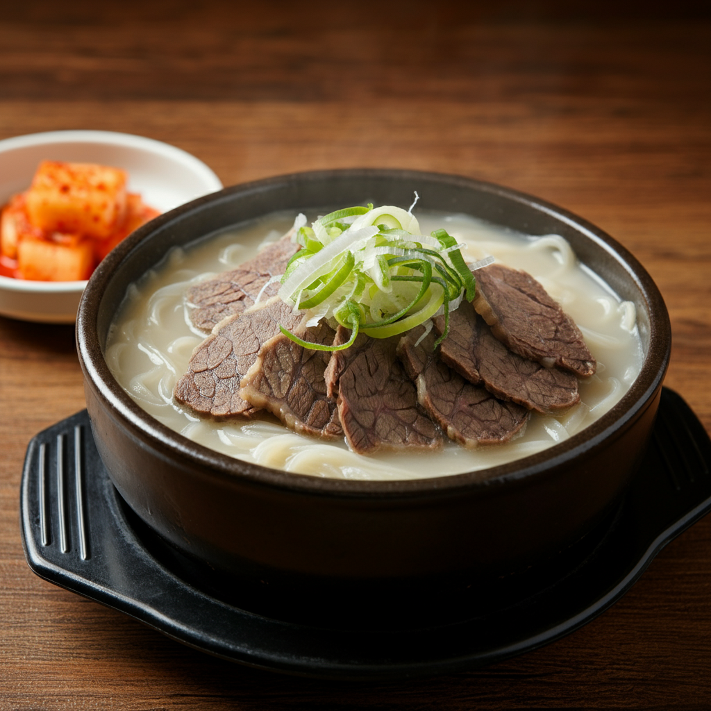 The Quintessence of Comfort: Authentic Seolleongtang (설렁탕)