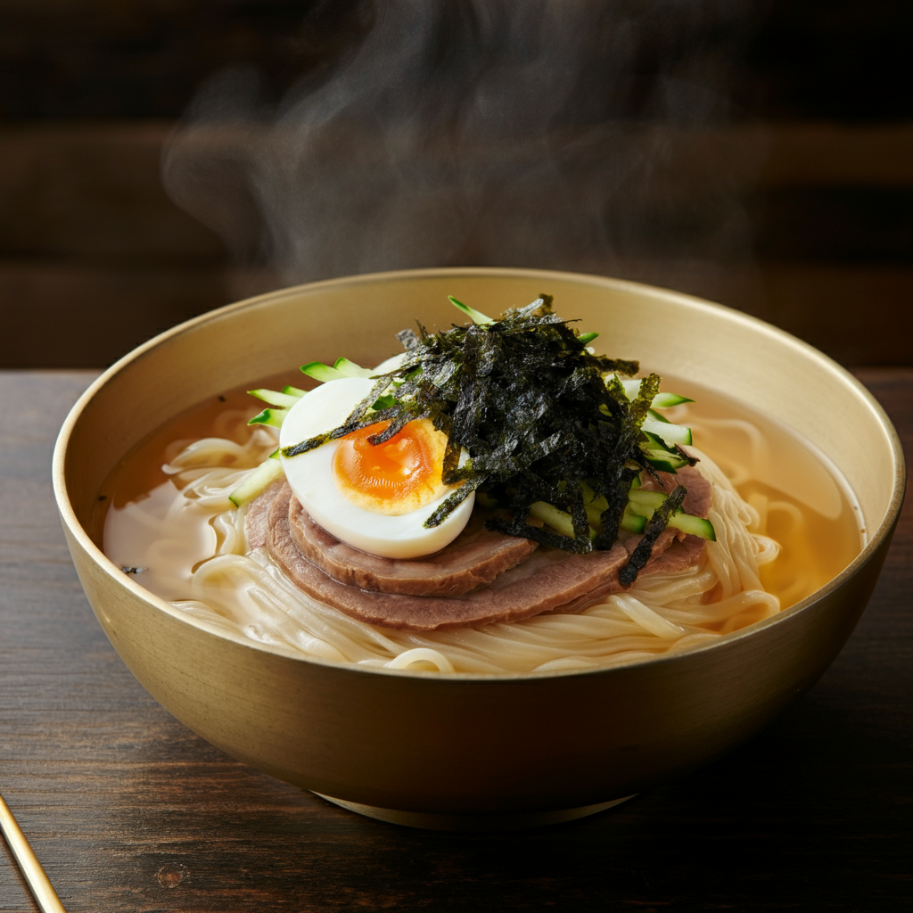 잔치국수 (Janchi Guksu) – Festive Celebration Noodles